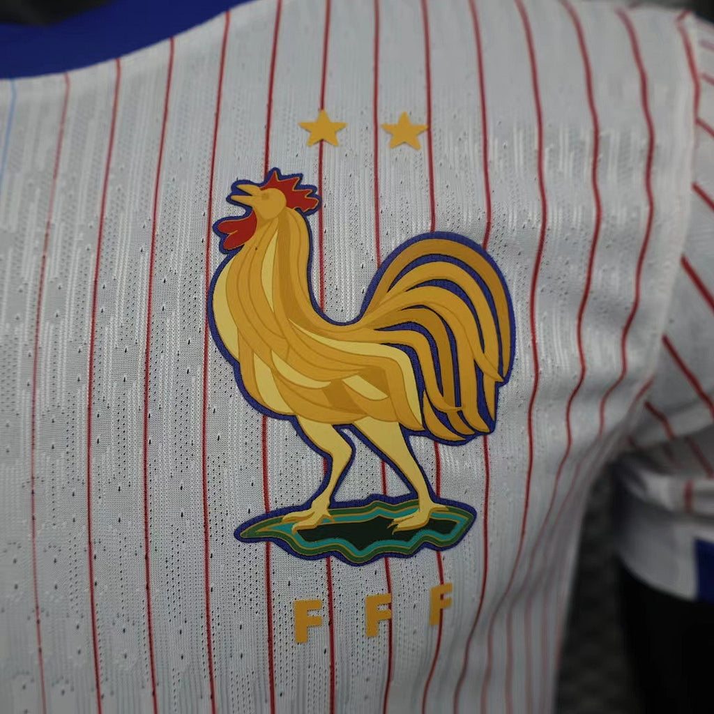 Camiseta Francia Visita 2024 Versión Jugador - espalda