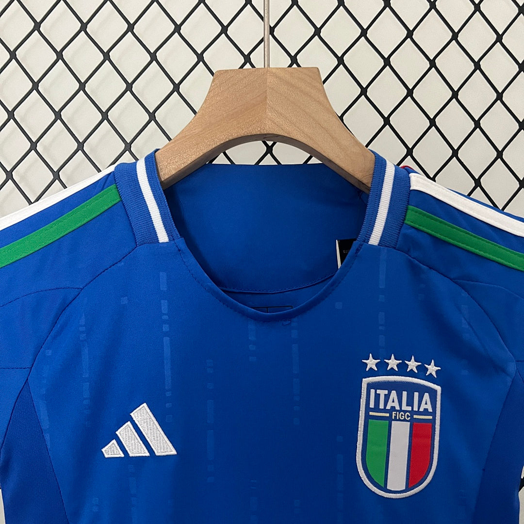 Conjunto Niños Italia Local 2024 - espalda