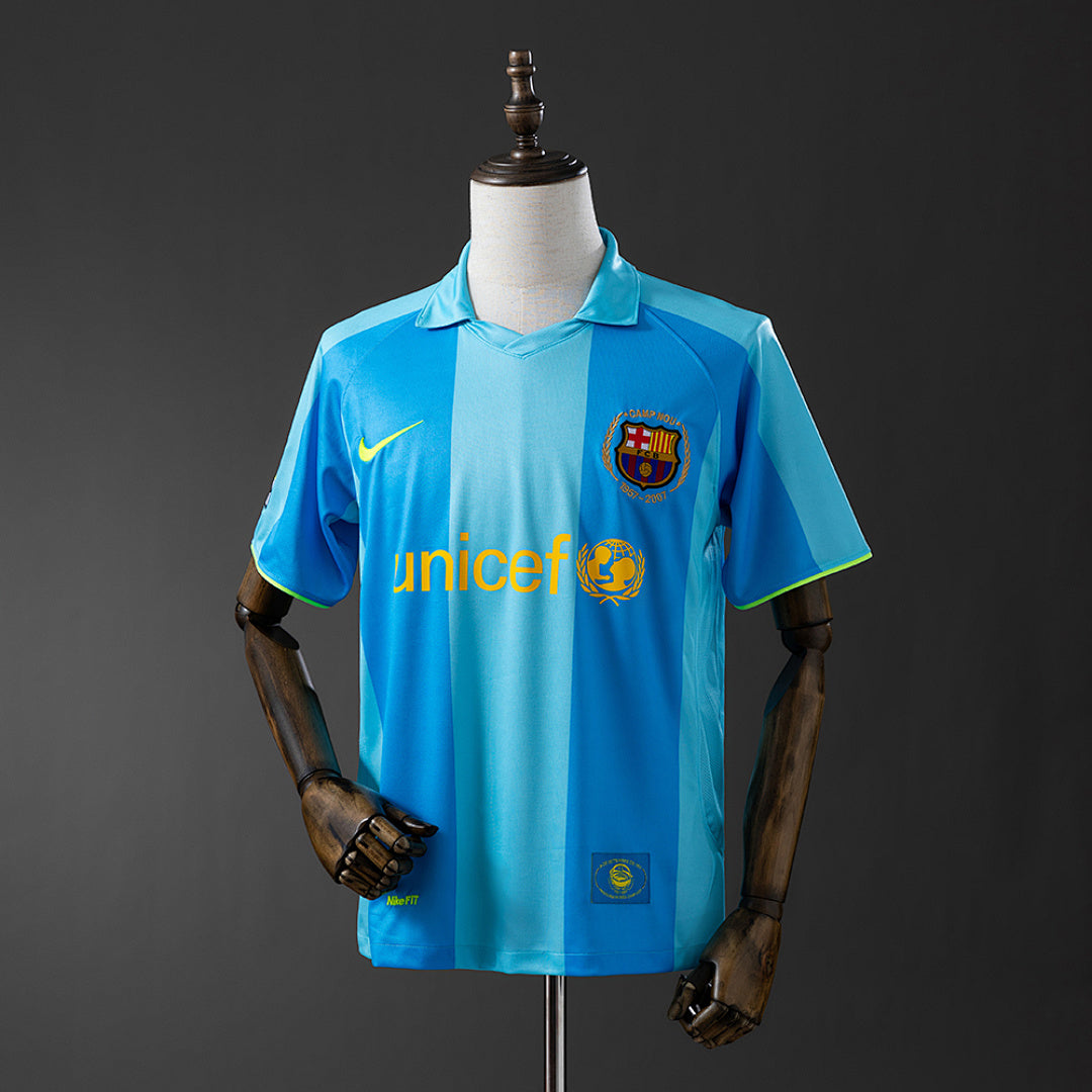 Camiseta Retro FC Barcelona Visita 07/08 - frente
