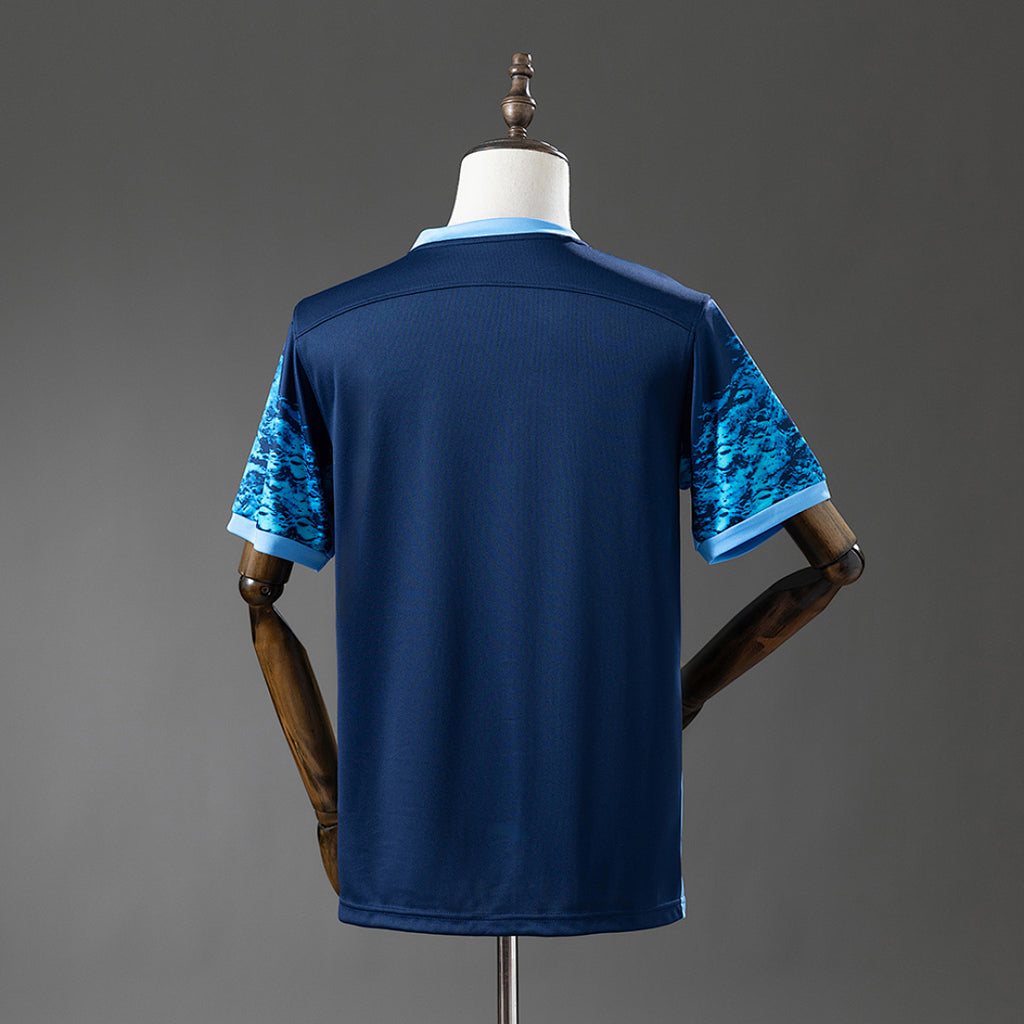 Camiseta Retro Manchester City Visita 15/16 - espalda
