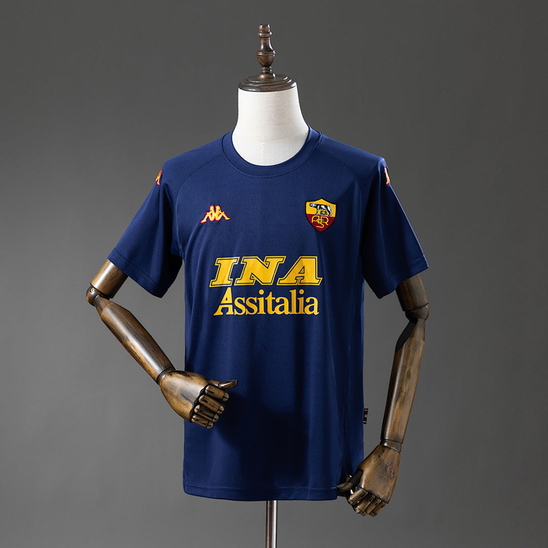 Camiseta Retro AS Roma Tercera 00/01 - frente