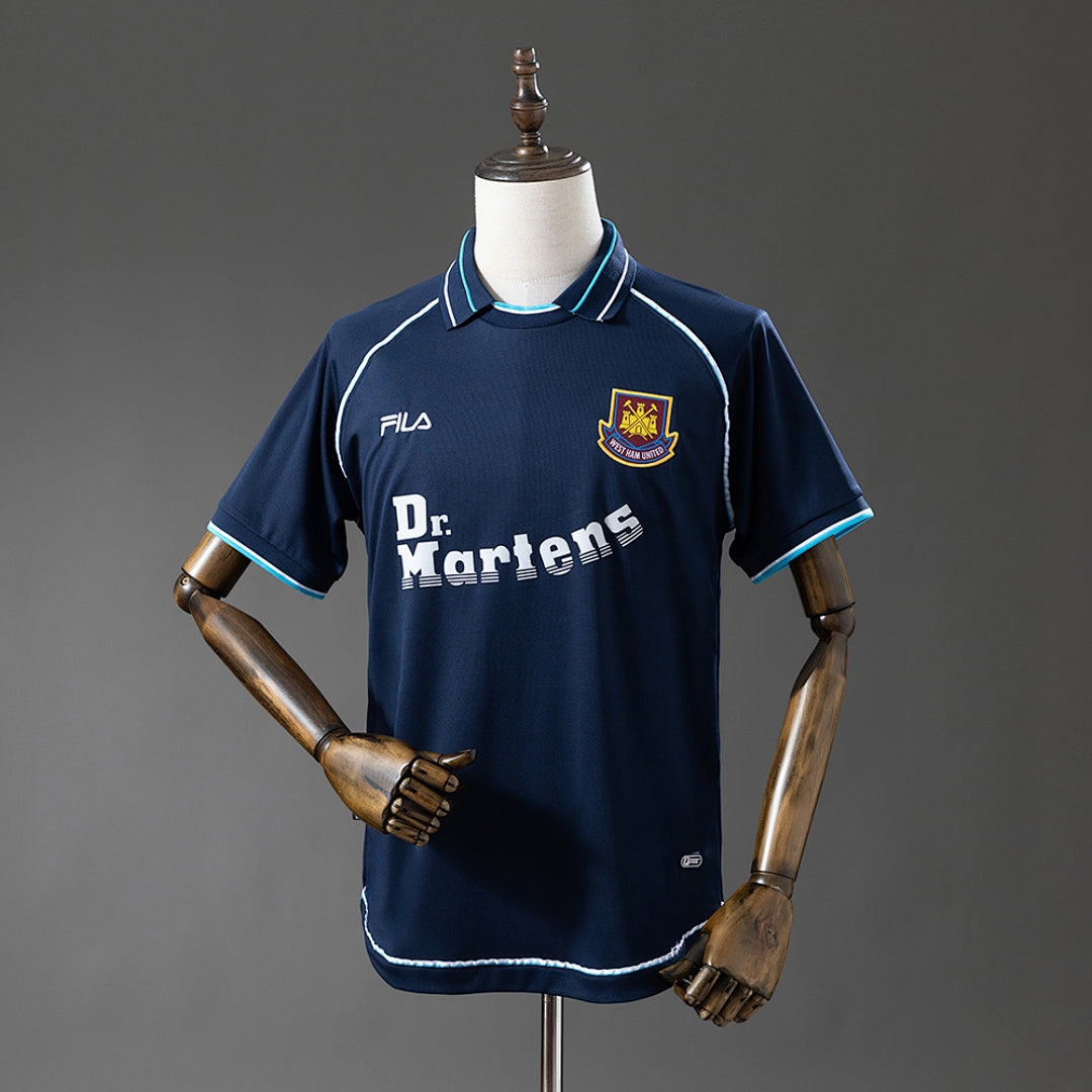 Camiseta Retro West Ham United Tercera 99/01 - frente