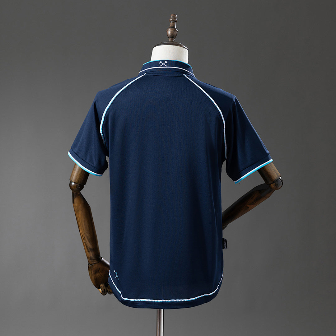 Camiseta Retro West Ham United Tercera 99/01 - espalda
