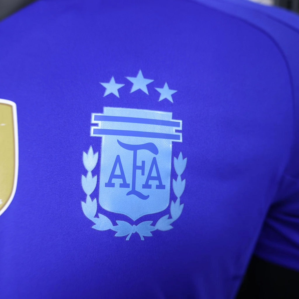 Camiseta Argentina Visita 2024 Versión Jugador - espalda