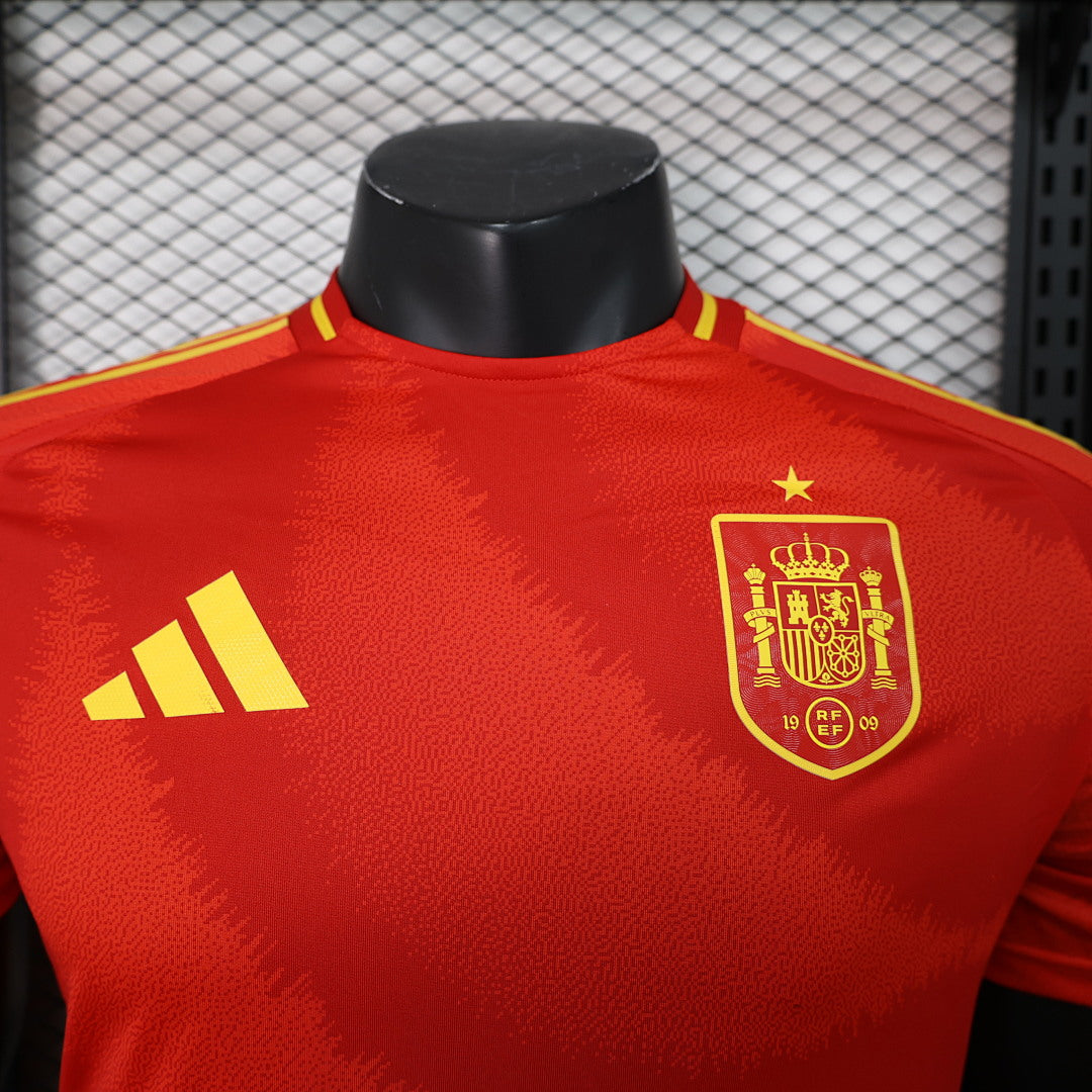 Camiseta España Local 2024 Versión Jugador - espalda