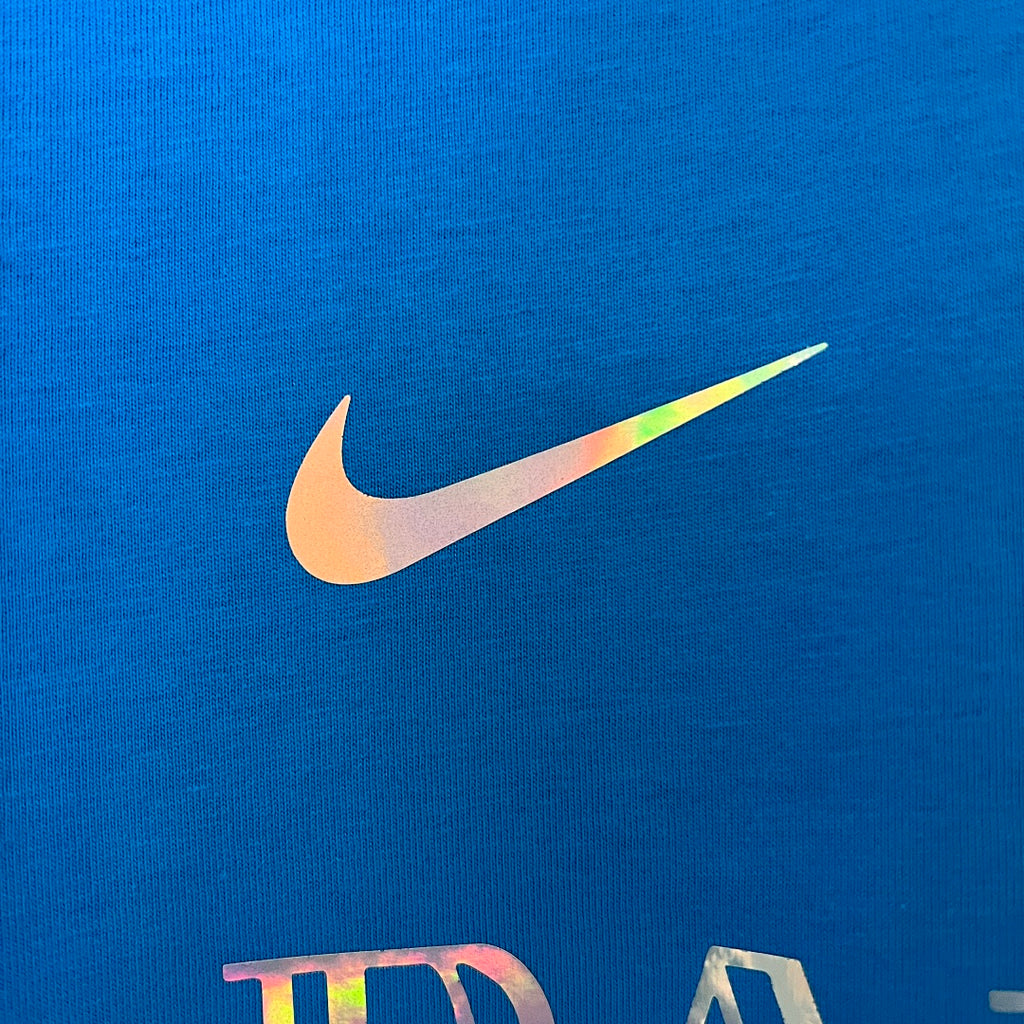 Camiseta FC Barcelona Azul y Gris Claro Edición Especial 2024/25 - espalda