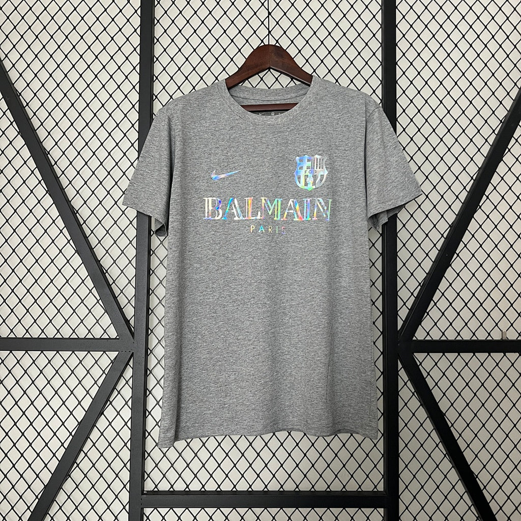 Camiseta FC Barcelona Gris y Gris Claro Edición Especial 2024/25 - frente