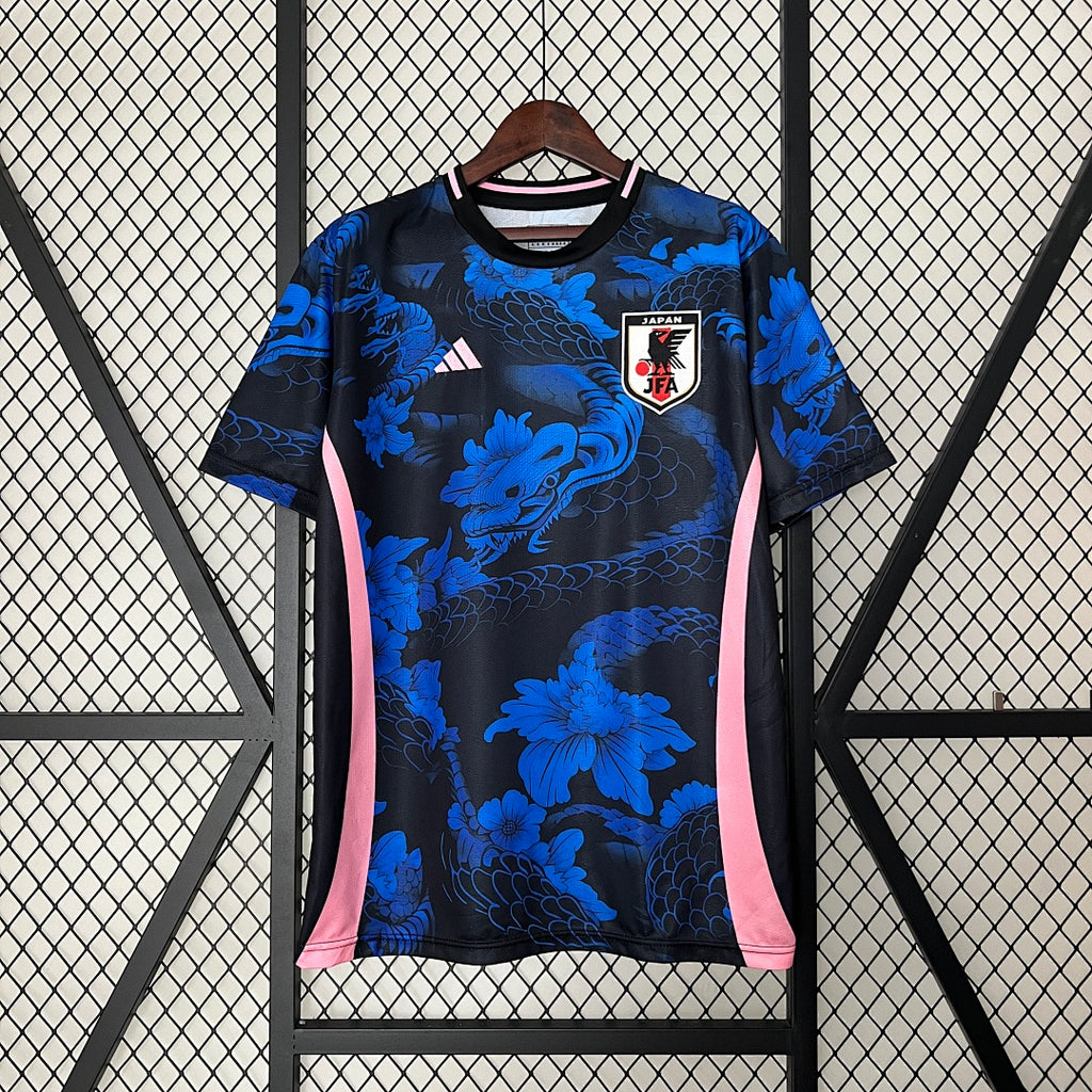 Camiseta Japón Negra y Azul Marino Edición Especial 2024 - frente