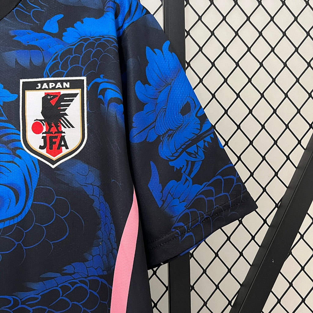 Camiseta Japón Azul y Azul Marino Edición Especial 2024 - espalda