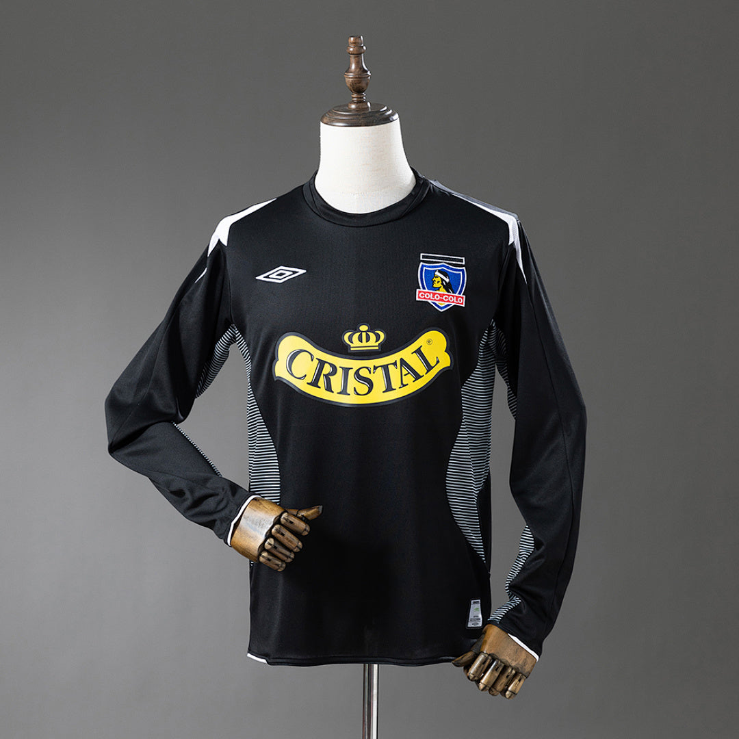 Camiseta Retro Colo Colo Visita Manga Larga 2006 - frente