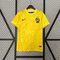 Camiseta Francia Portero Amarilla 2024 - frente