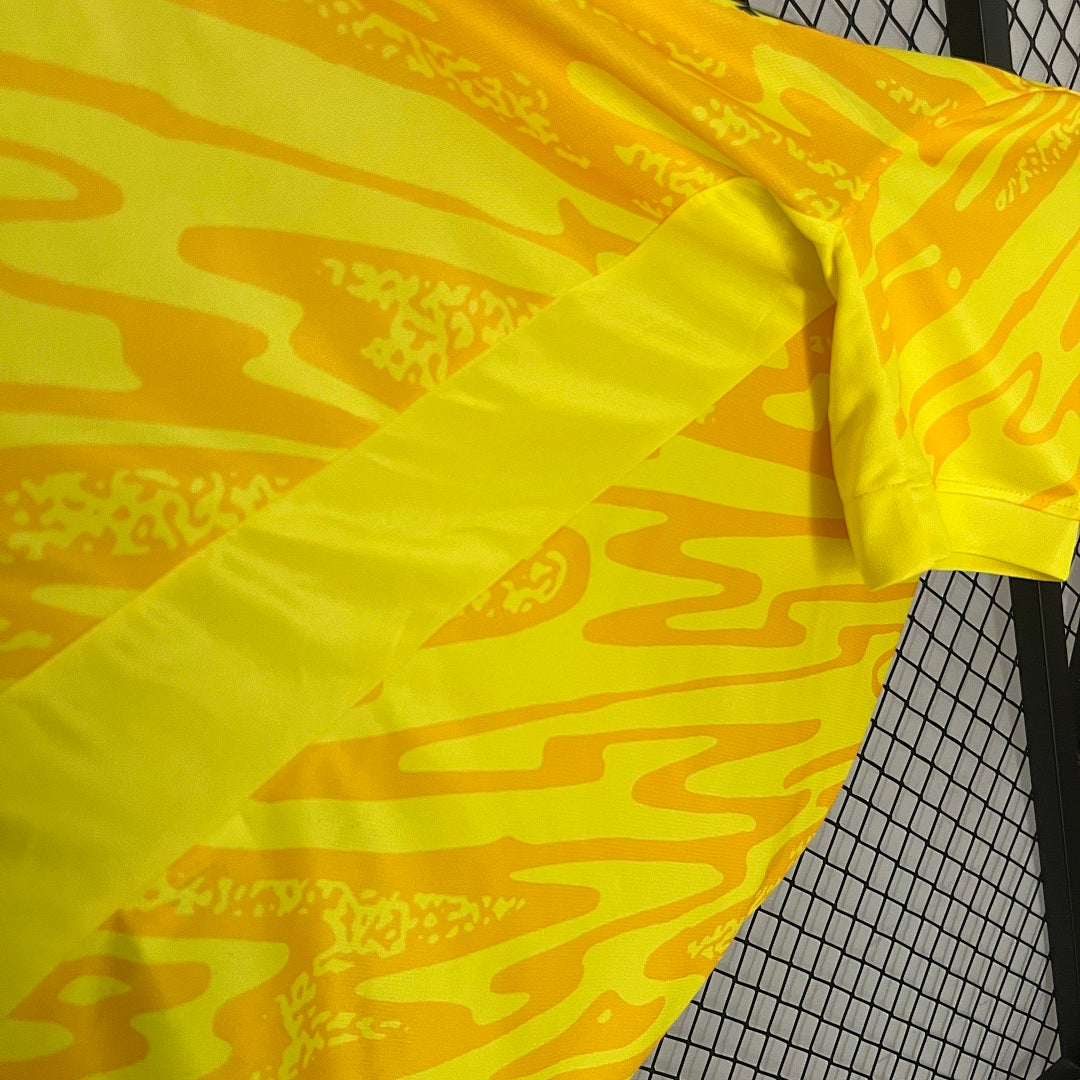 Camiseta Francia Portero Amarilla 2024 - espalda
