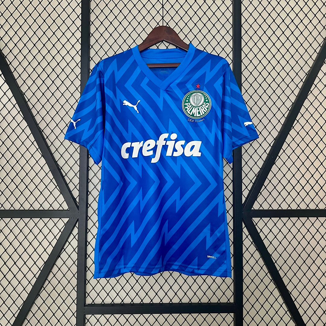 Camiseta Palmeiras Portero Azul 2024/25 - frente