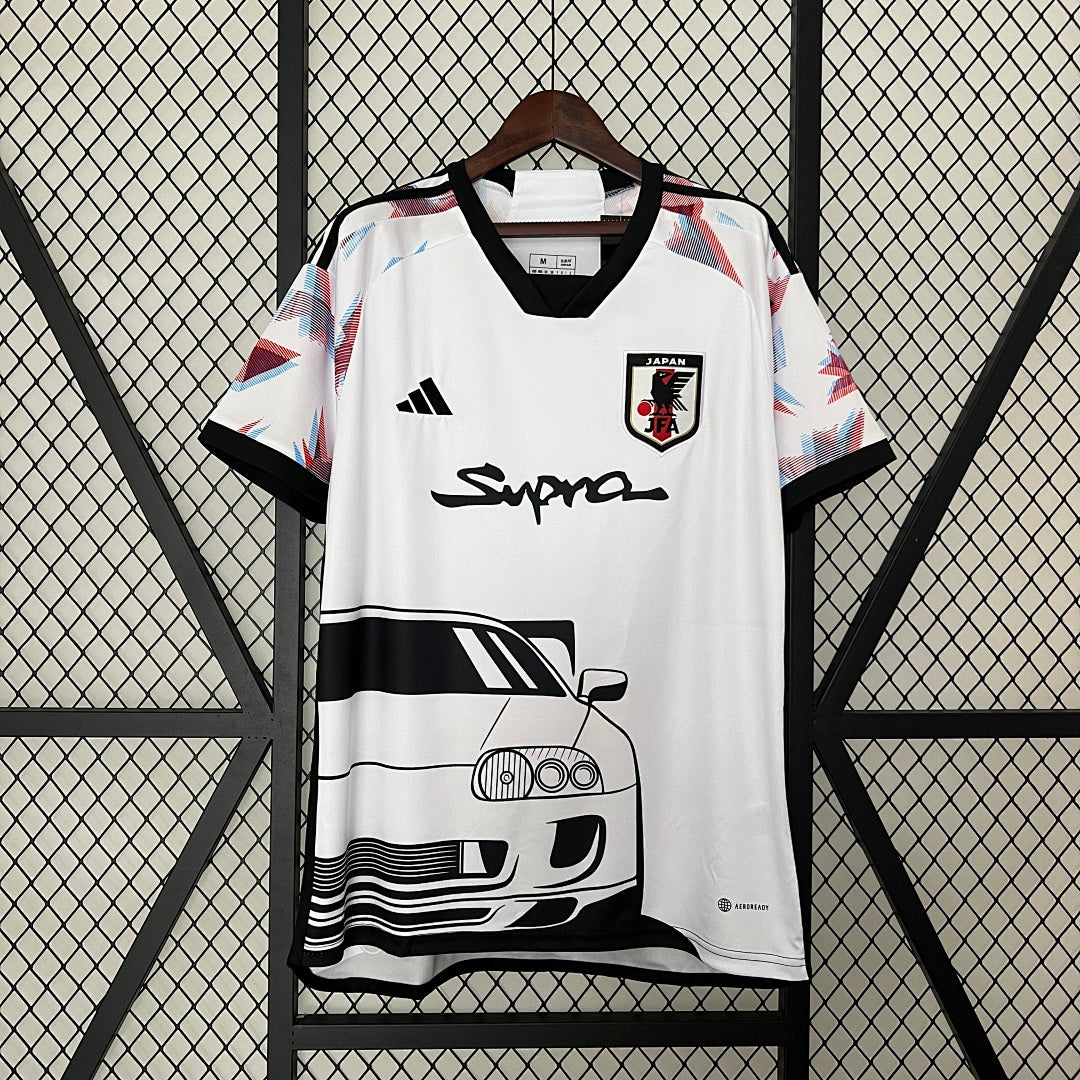 Camiseta Japón Gris Claro y Negra Edición Especial 2024 - frente