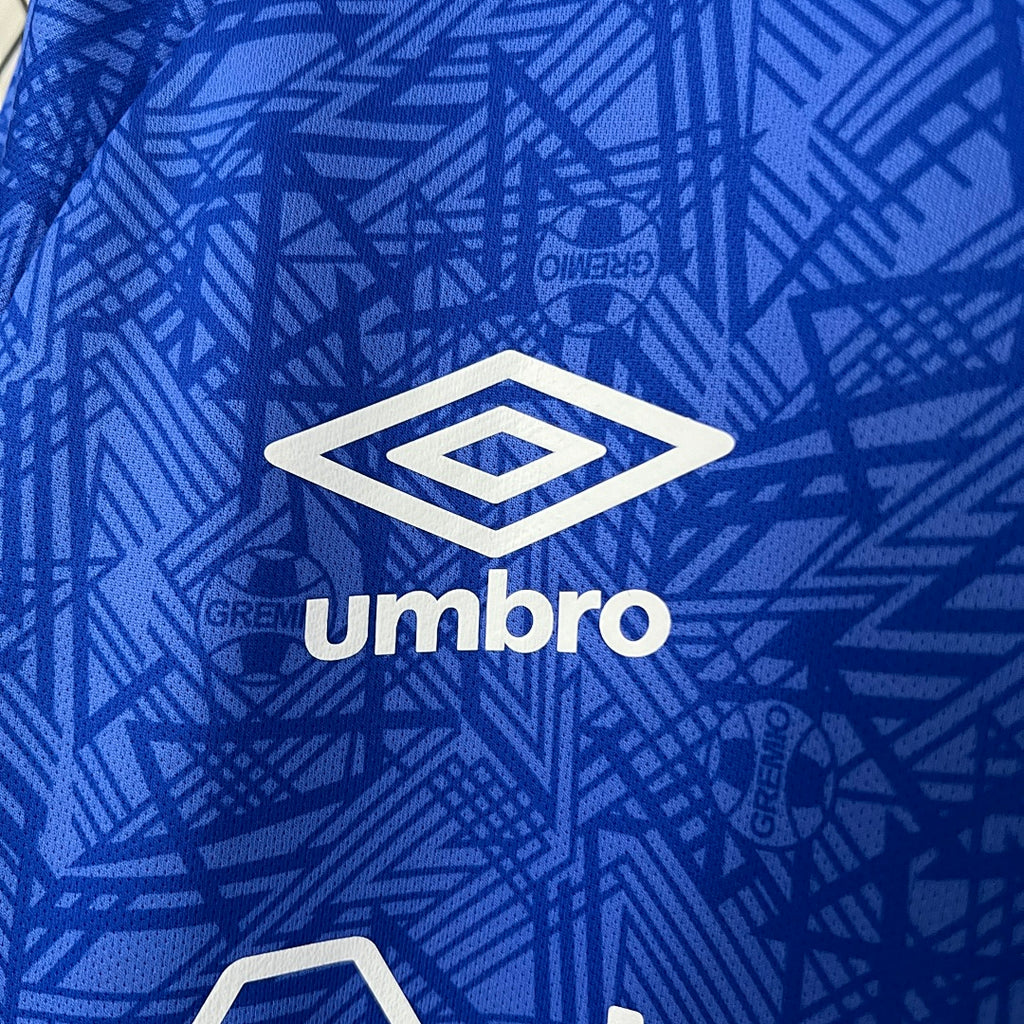 Camiseta Grêmio Portero Azul 2024/25 - espalda