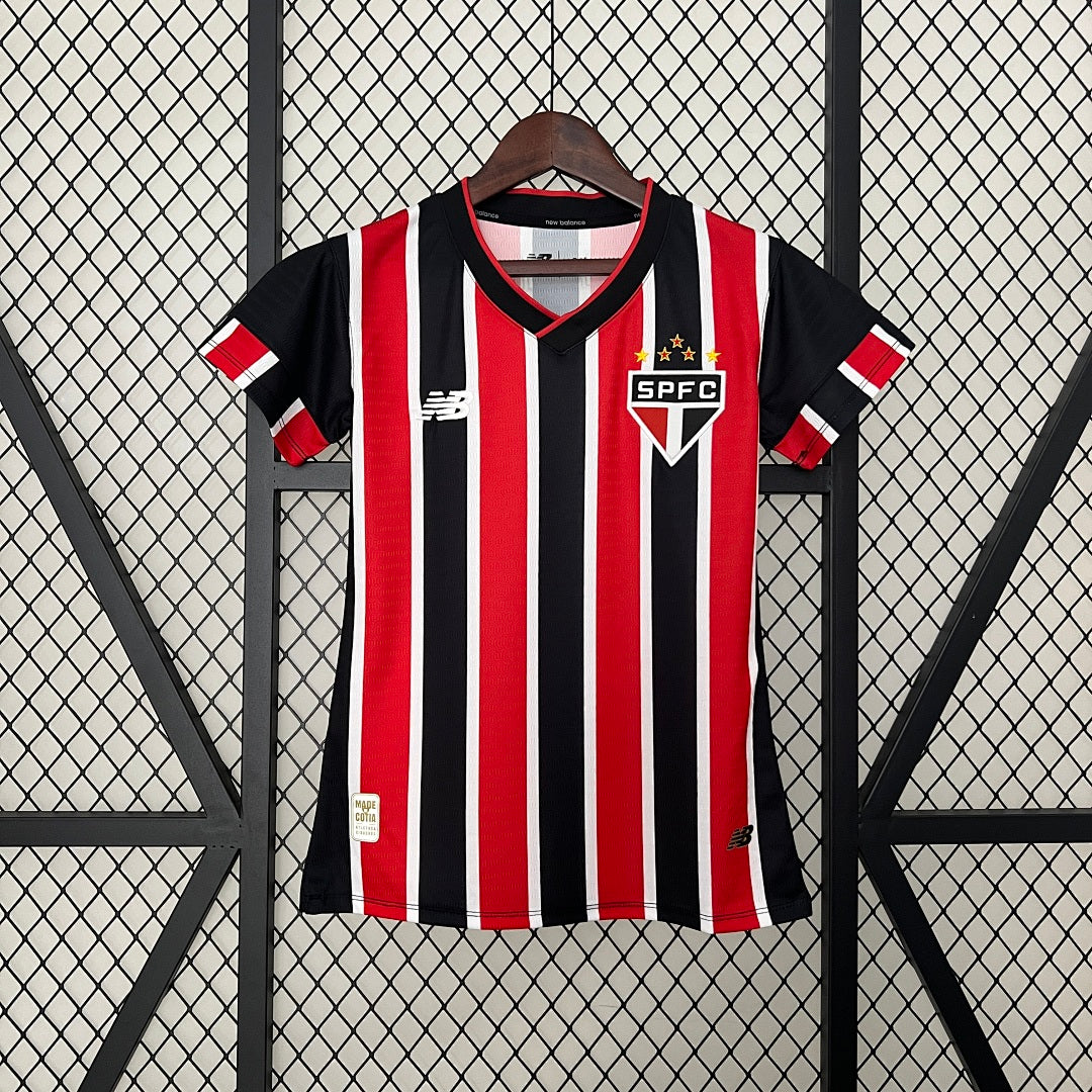 Camiseta São Paulo Visita 2024/25 Mujer - frente