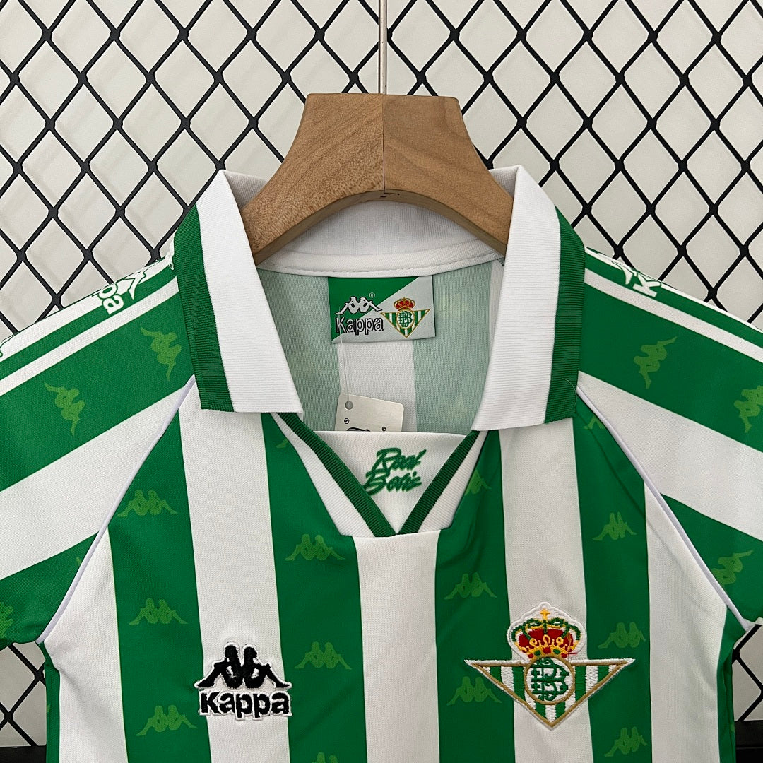 Conjunto Niños Real Betis Local Verde y Verde Oscuro 95/97 - espalda