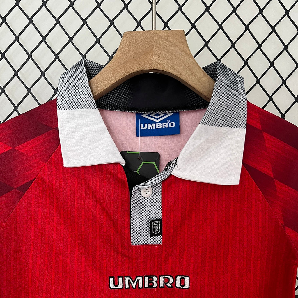 Conjunto Niños Manchester United Local 96/97 - espalda
