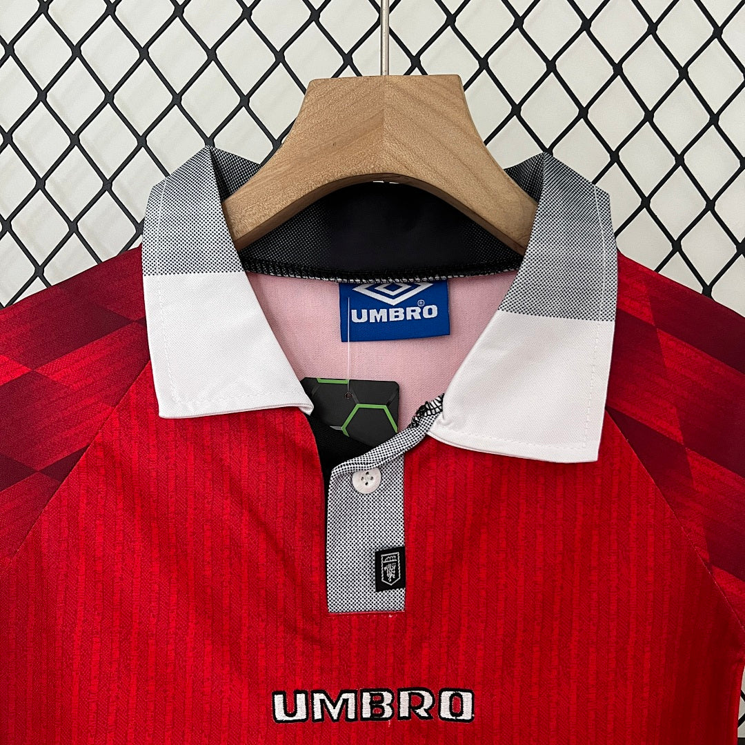 Conjunto Niños Manchester United Local 96/97 - espalda