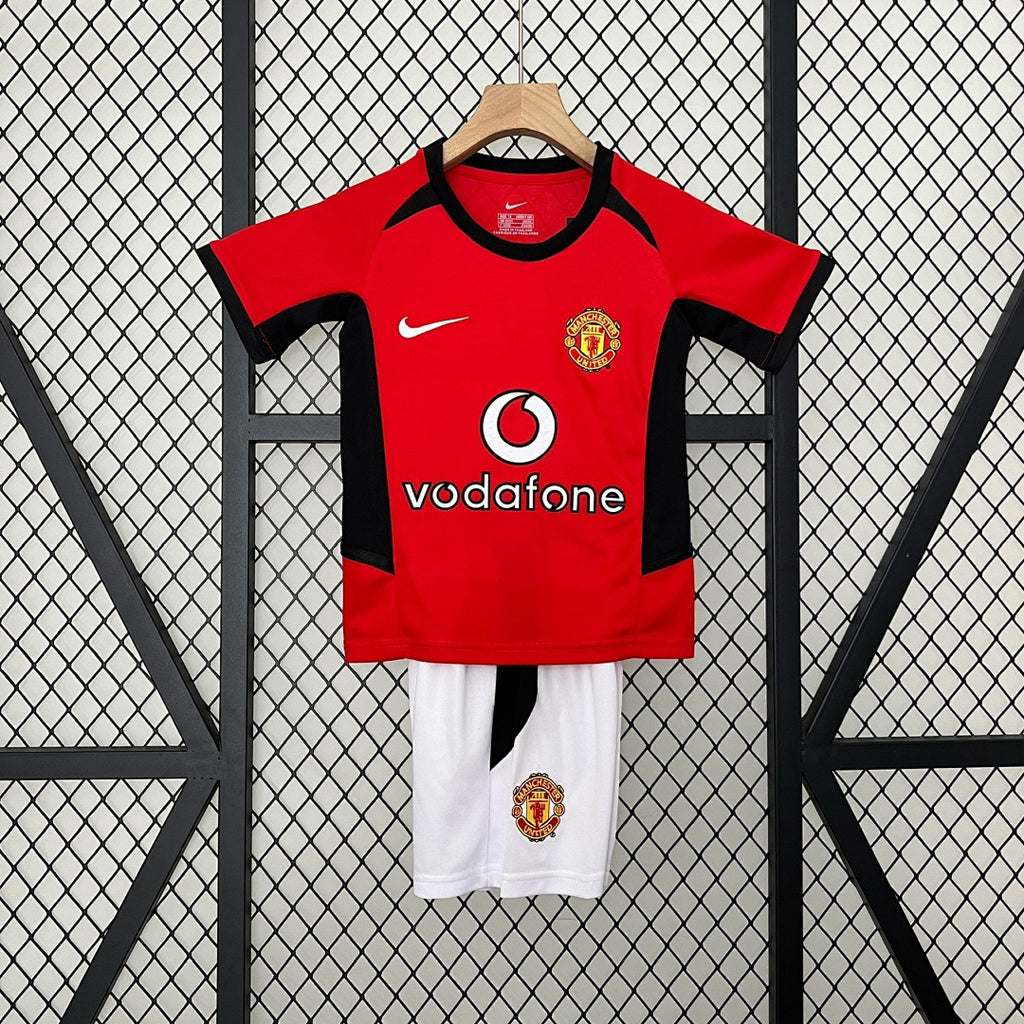 Conjunto Niños Manchester United Local 02/04 - frente