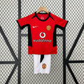 Conjunto Niños Manchester United Local 02/04 - frente