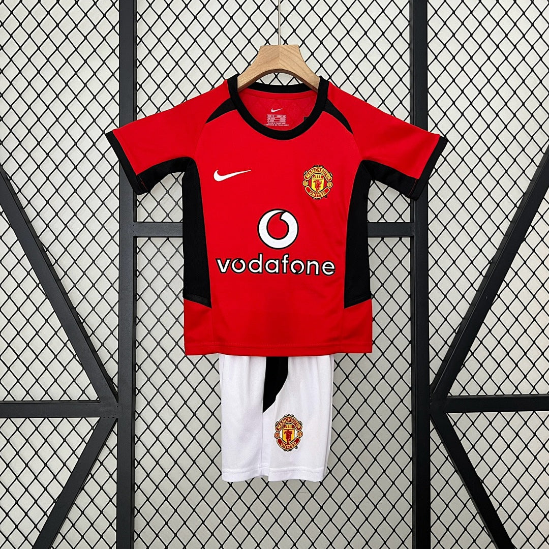 Conjunto Niños Manchester United Local 02/04 - frente