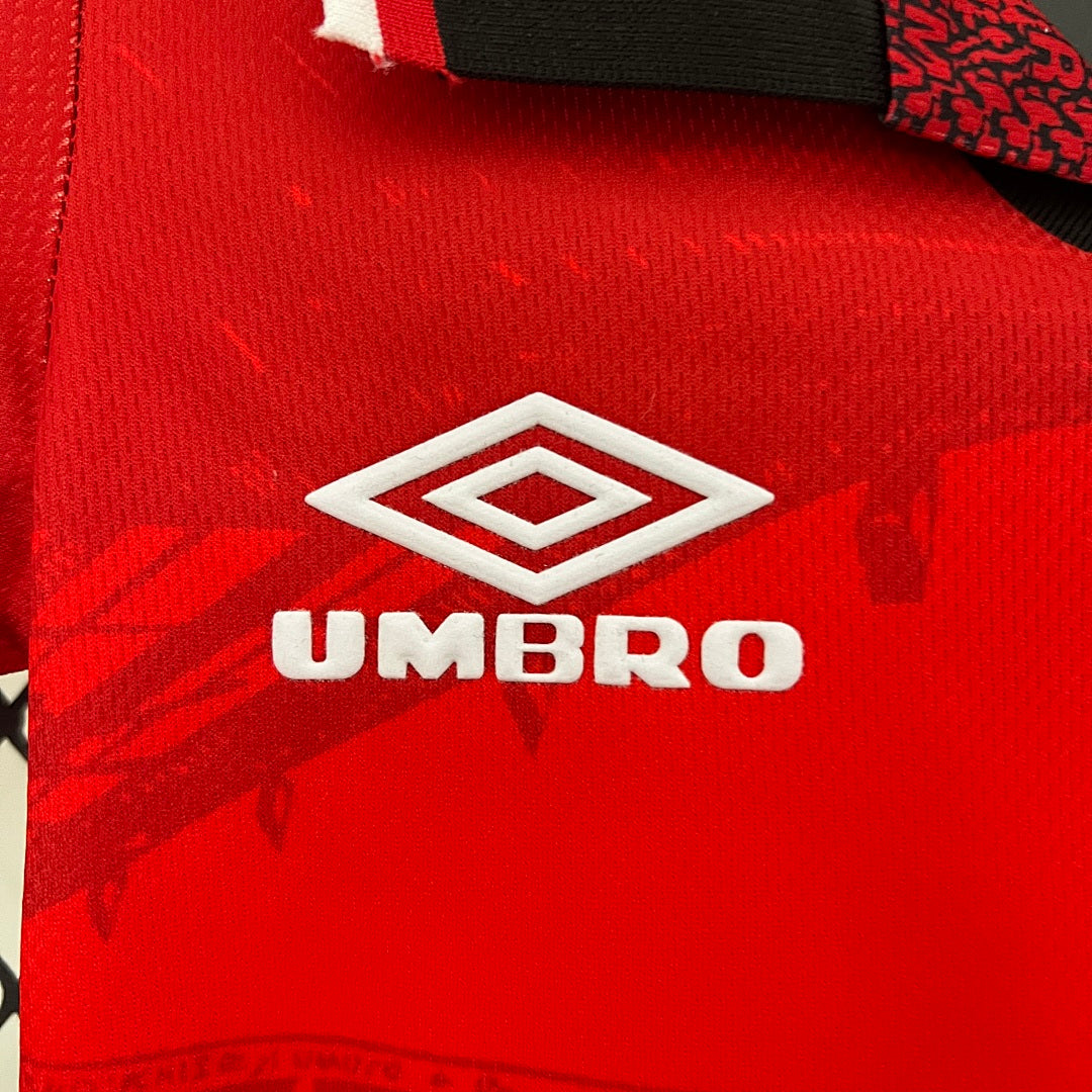 Conjunto Niños Manchester United Local 94/96 - espalda