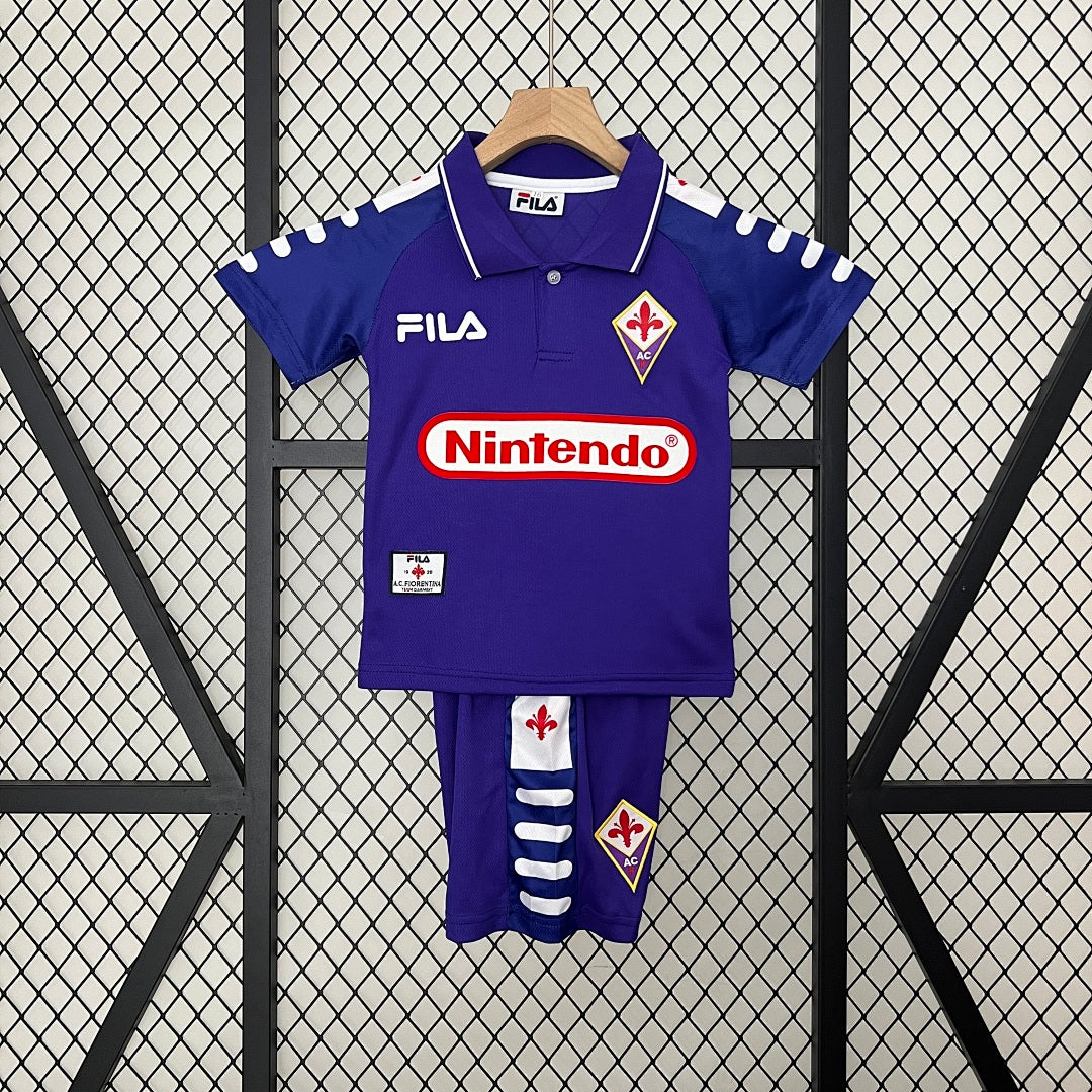Conjunto Niños Fiorentina Local 1998 - frente