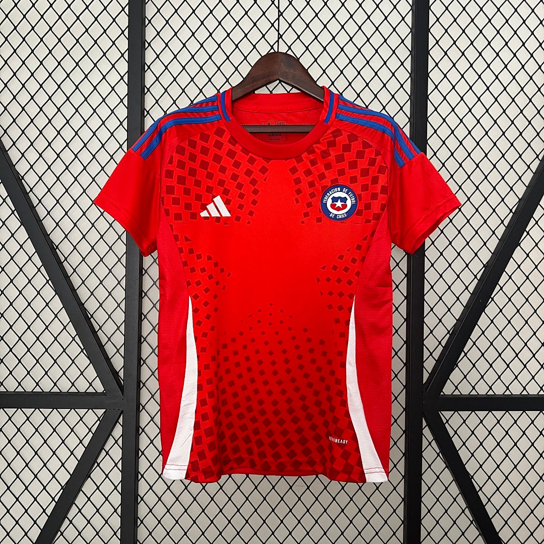 Camiseta Chile Local 2024 Mujer - frente