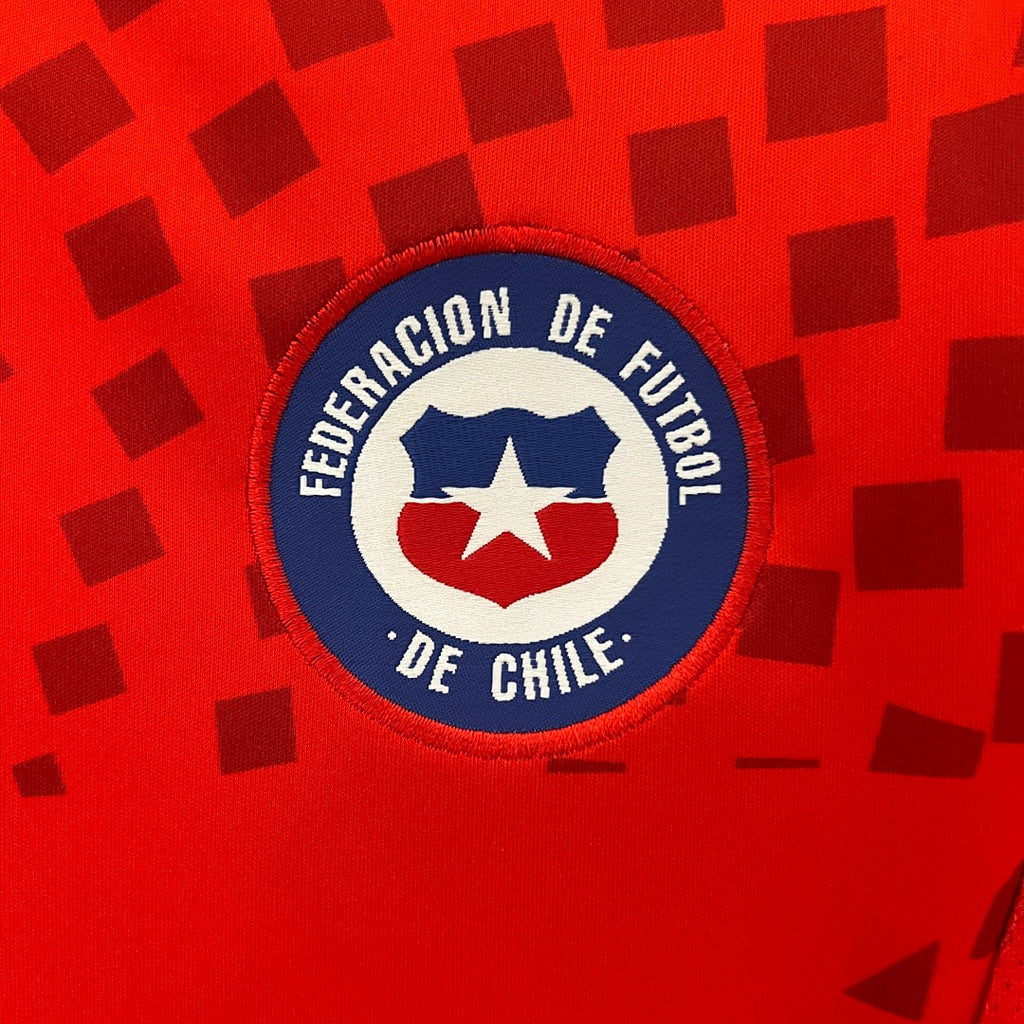 Camiseta Chile Local 2024 Mujer - espalda