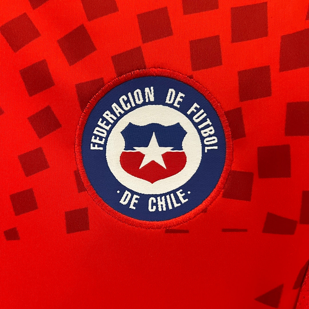 Camiseta Chile Local 2024 Mujer - espalda