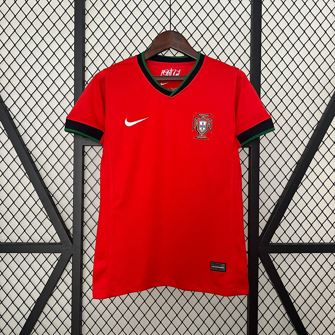 Camiseta Portugal Local 2024 Mujer - frente