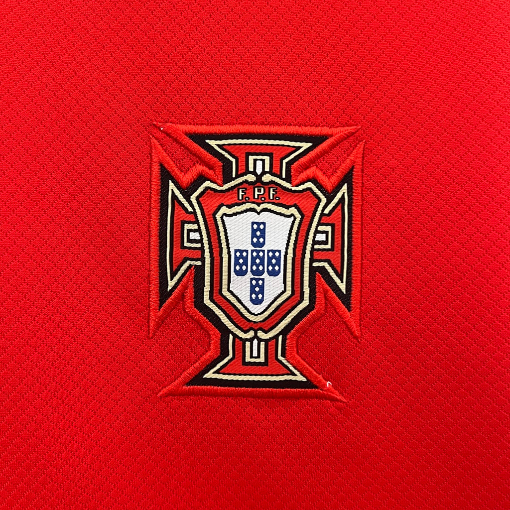 Camiseta Portugal Local 2024 Mujer - espalda