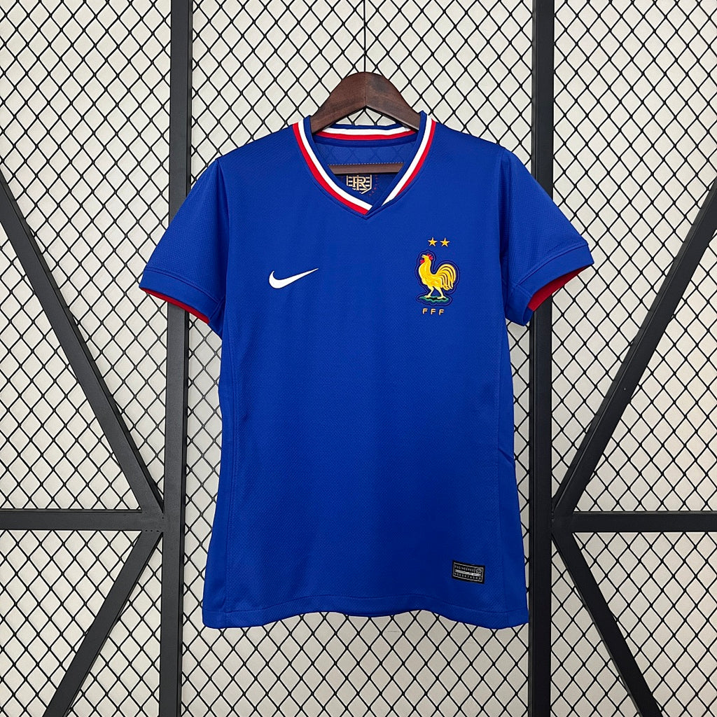 Camiseta Francia Local 2024 Mujer - frente