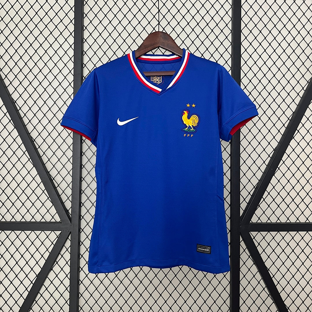 Camiseta Francia Local 2024 Mujer - frente