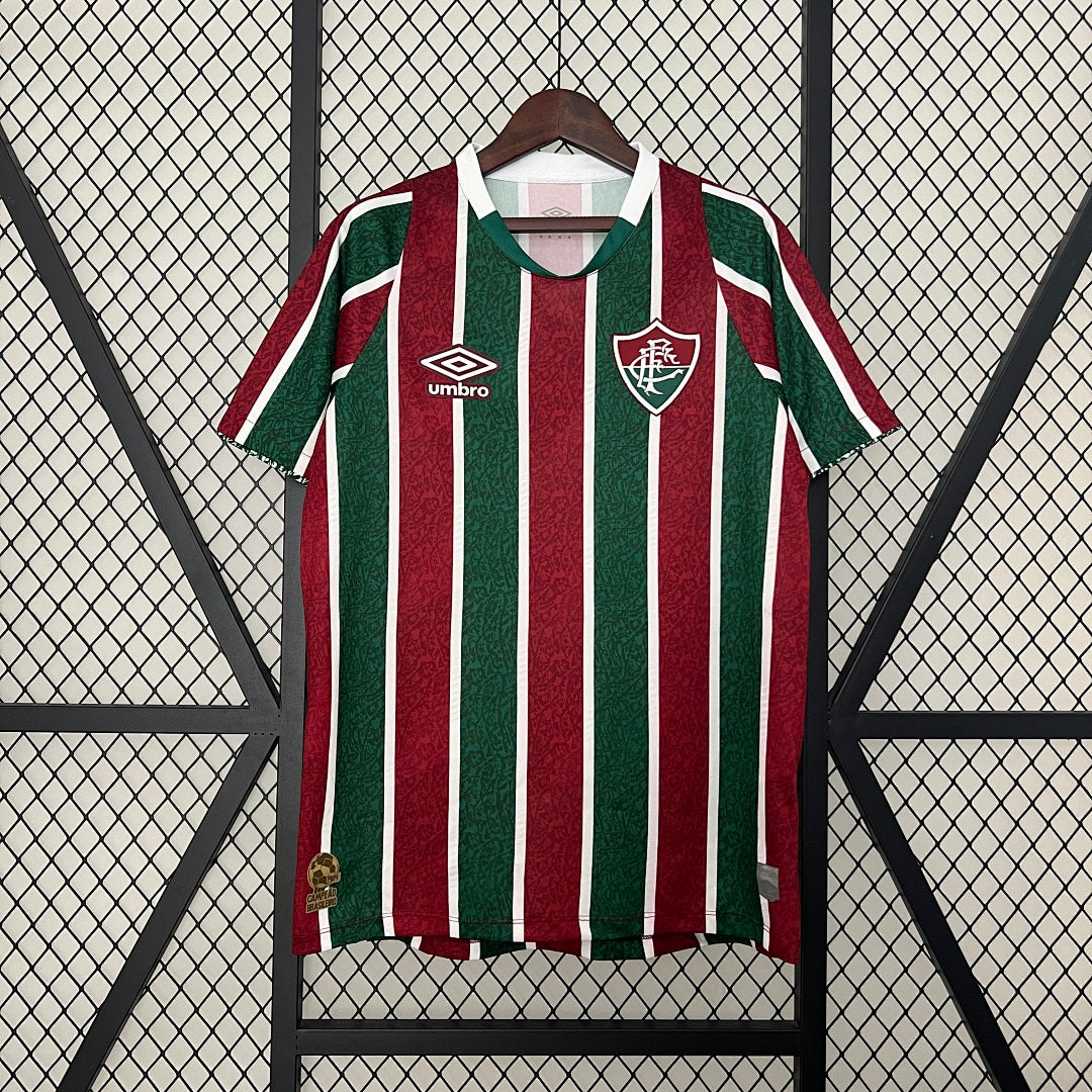 Camiseta Fluminense Local Con Sponsors 2024/25 - frente