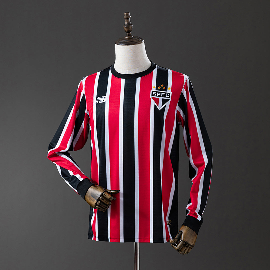 Camiseta São Paulo Visita Manga Larga 2024/25 - frente