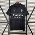 Camiseta AC Milan Negra 2023/24 - frente