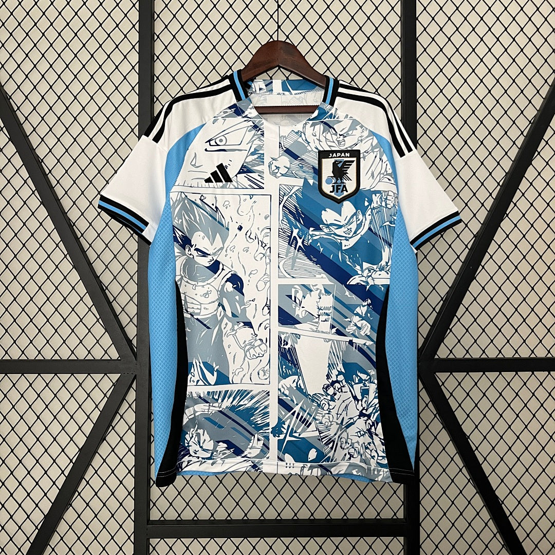 Camiseta Japón Blanca y Azul Edición Especial 2024 - frente
