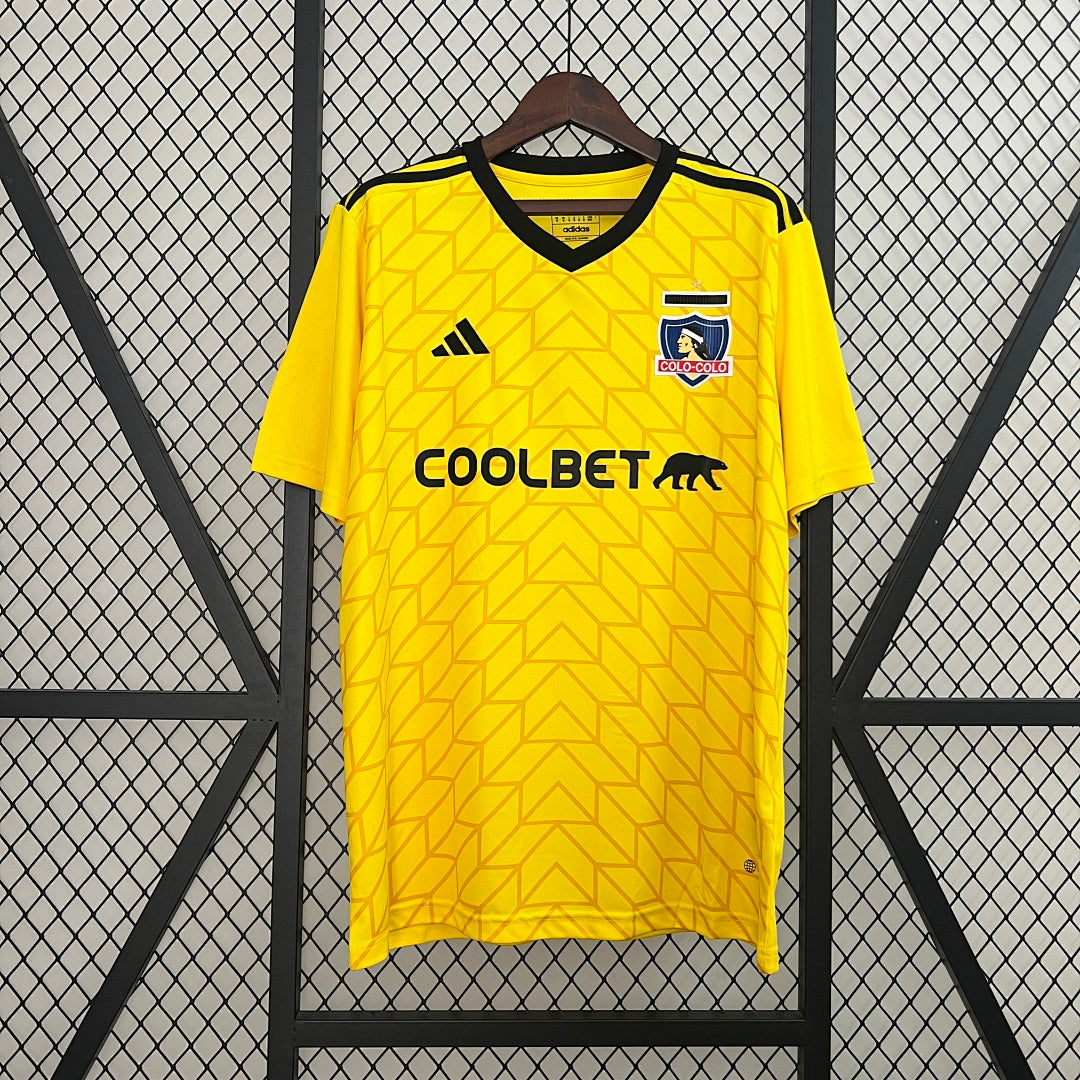 Camiseta Colo Colo Portero Amarilla 2024/25 - frente