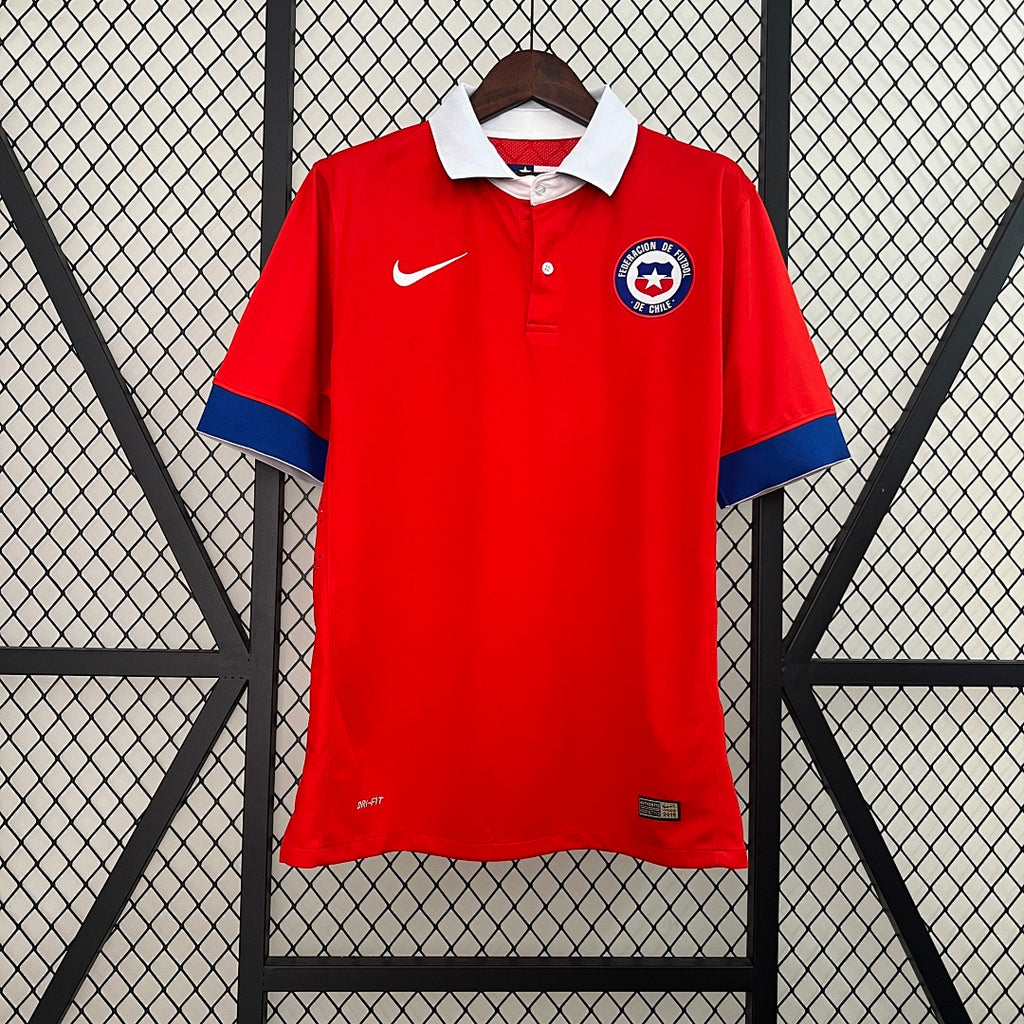 Camiseta Retro Chile Local 15/16 - frente