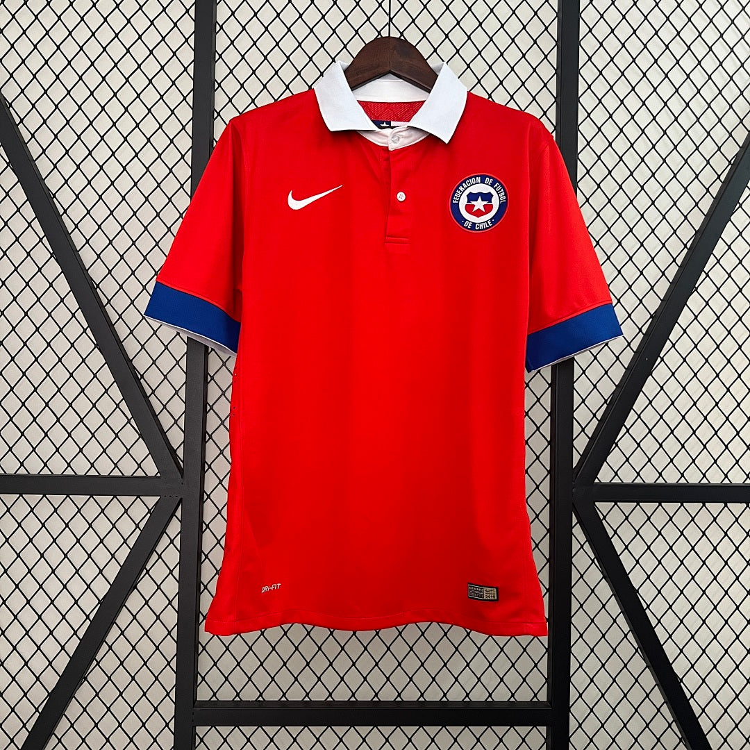 Camiseta Retro Chile Local 15/16 - frente