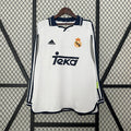Camiseta Retro Real Madrid Local Manga Larga 00/01 - frente