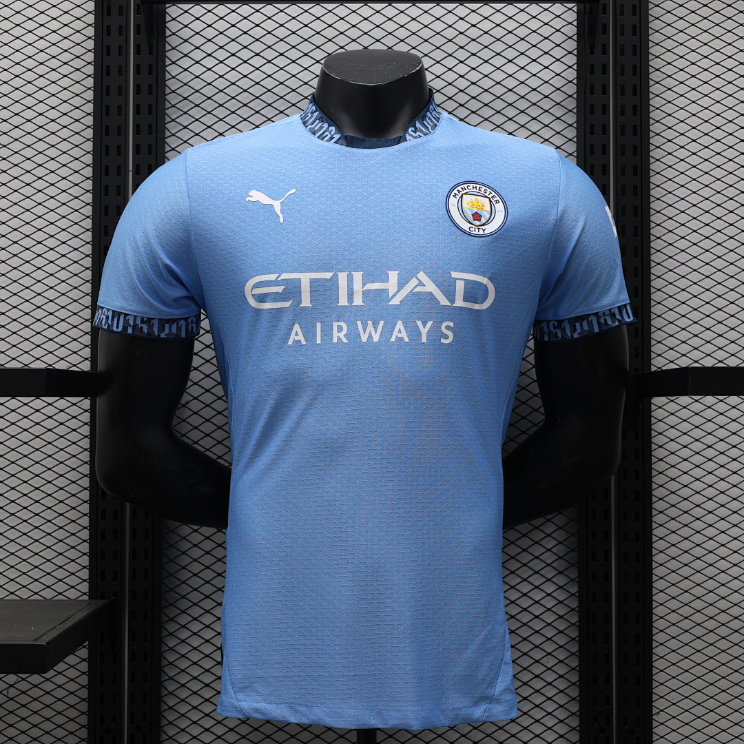 Camiseta Manchester City Local 2024/25 Versión Jugador - frente