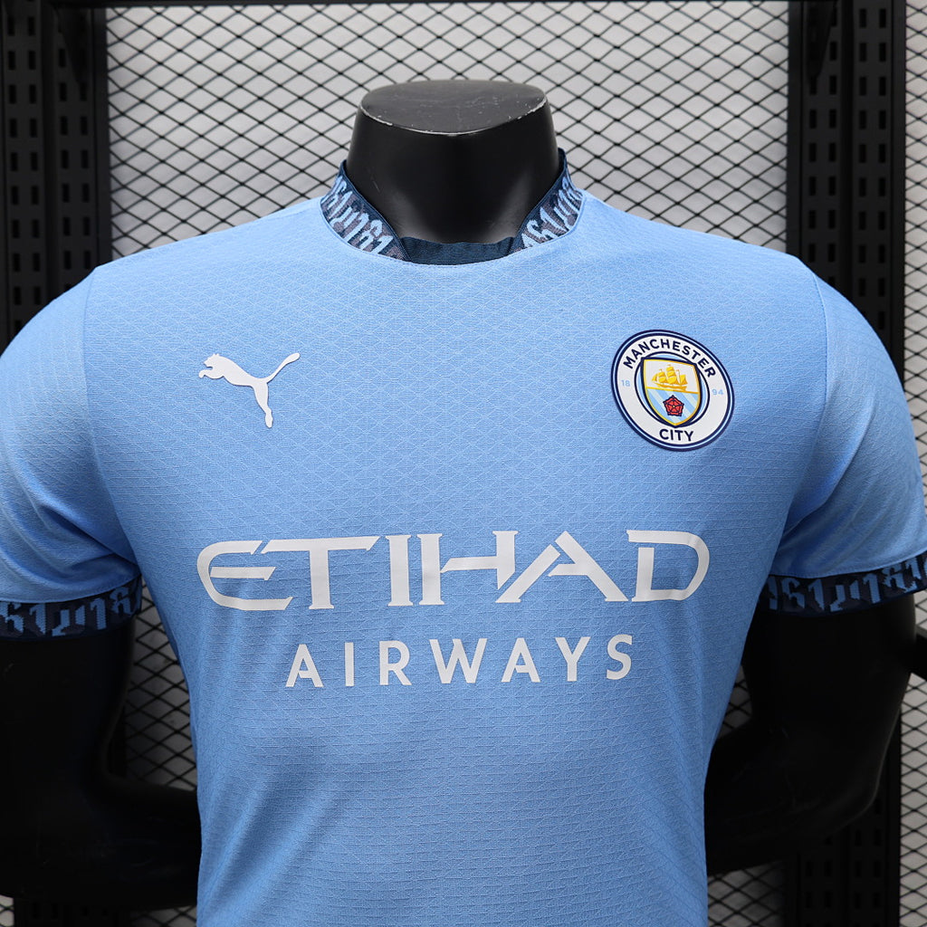 Camiseta Manchester City Local 2024/25 Versión Jugador - espalda