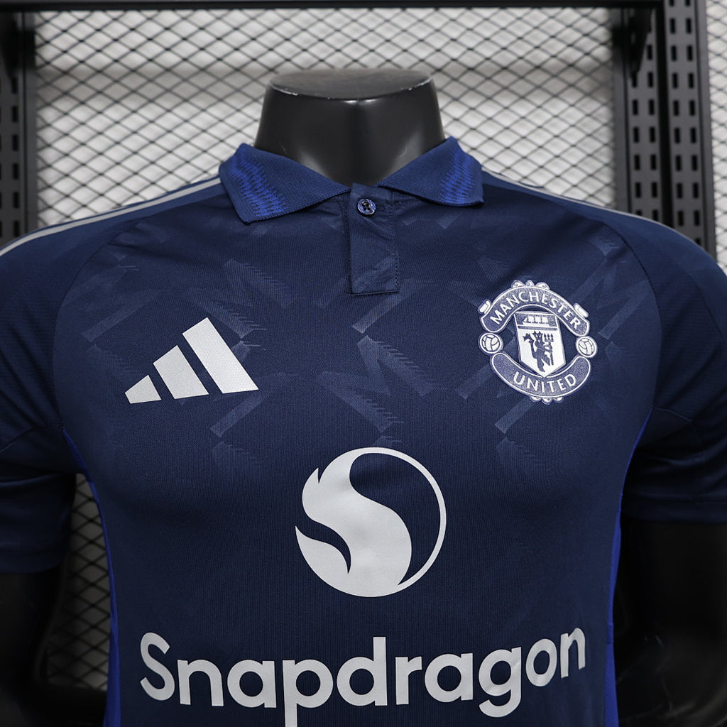 Camiseta Manchester United Visita 2024/25 Versión Jugador - espalda