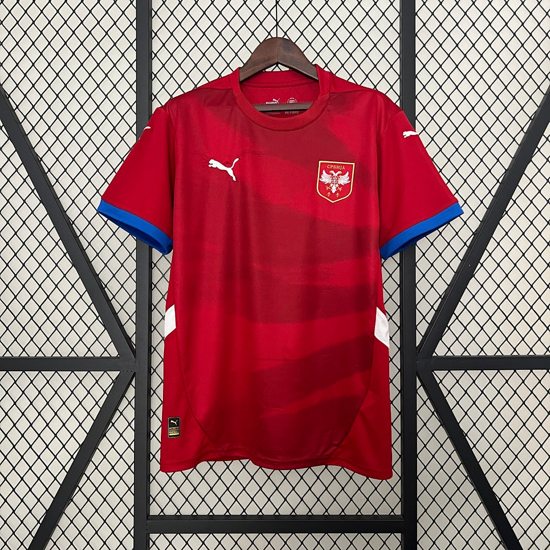 Camiseta Serbia Local 2024 - frente
