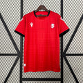 Camiseta Georgia Visita Roja y Gris 2024 - frente