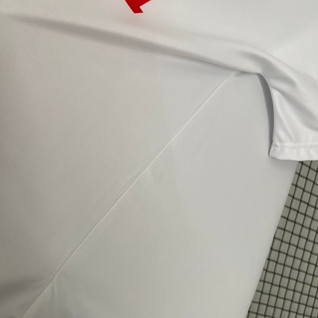 Camiseta Retro Real Zaragoza Local Blanca y Gris Claro 92/93 - espalda