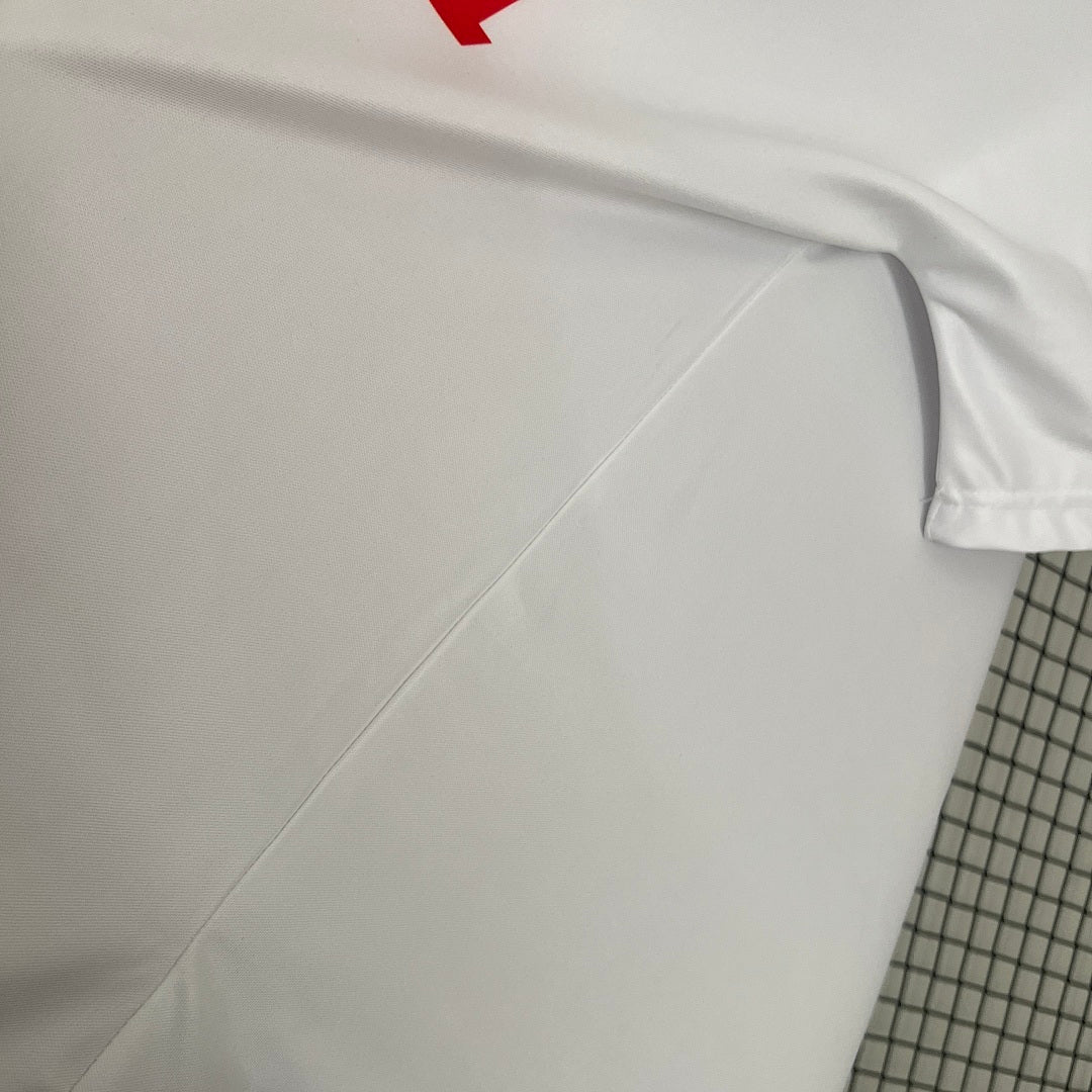 Camiseta Retro Real Zaragoza Local Blanca y Gris Claro 92/93 - espalda